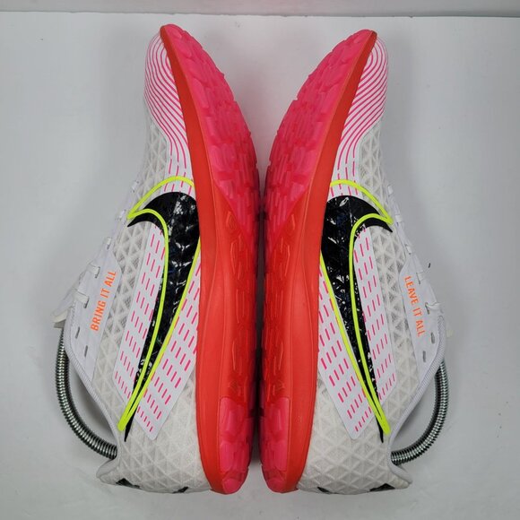 Nike Zoom Rival Waffle 5 Men's white Black Running Shoes CZ1804-102 US Size 14 - Picture 8 of 10